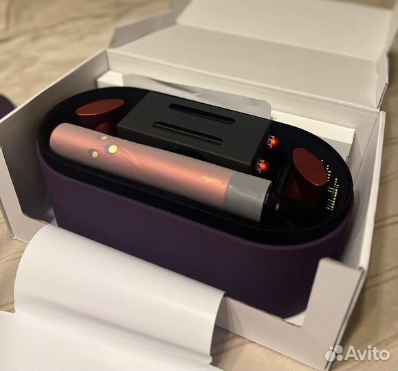 Стайлер dyson airwrap complete long topaz orange