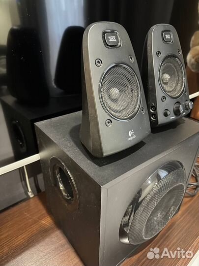 Logitech z623 2 колонки и сабвуфер