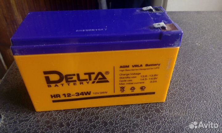 Акб для ибп 12в