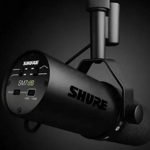 Микрофон Shure SM7dB с предусилителем новый