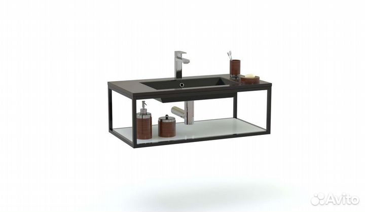 Тумба в ванную лофт