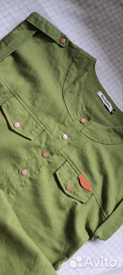 Платье лен, размер 42