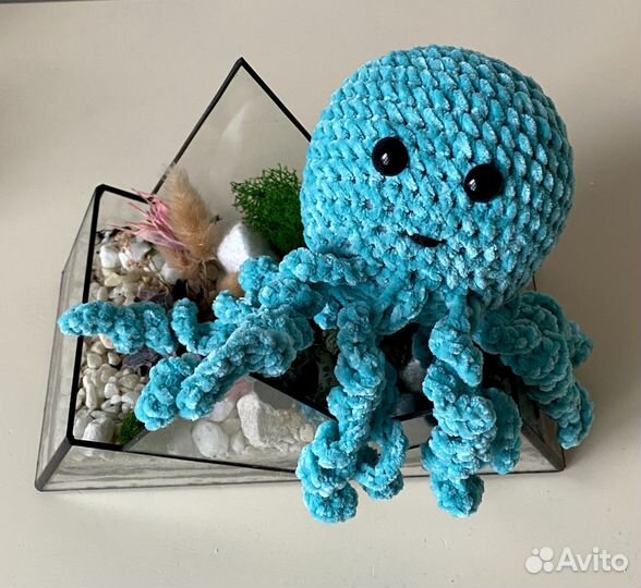 Мягкая игрушка Осьминожек плюшевый