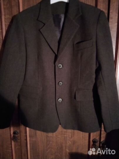 Пиджак школьный для мальчика 134