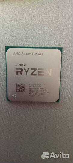 Процессор AMD Ryzen 5 3500x с кулером
