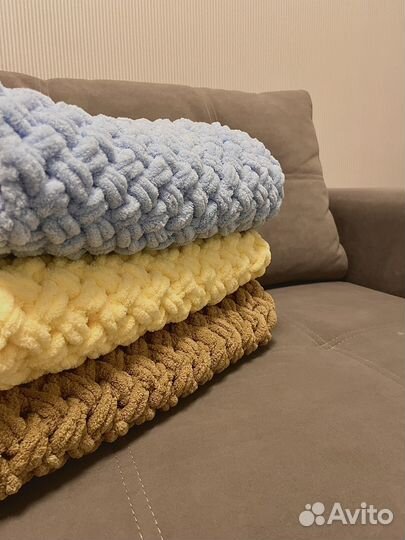 Плед детский плюшевый