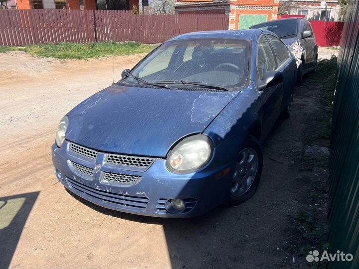 Dodge neon разбор