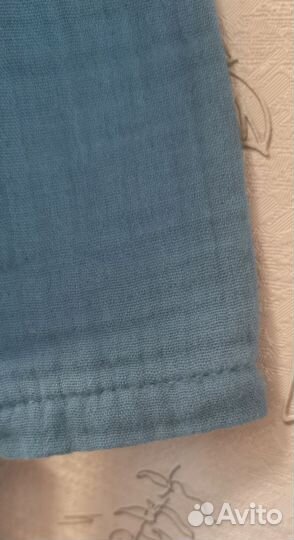 Муслиновая рубашка детская 86