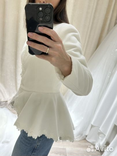 Свадебная шубка 40-42