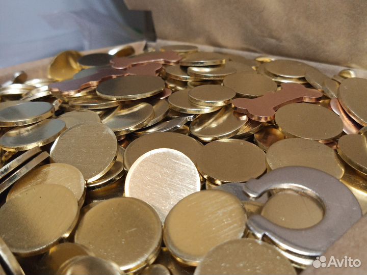 Заготовки под гравировку и чеканку сув. монет