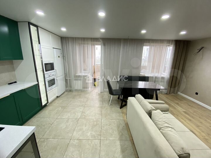 3-к. квартира, 86,4 м², 10/16 эт.