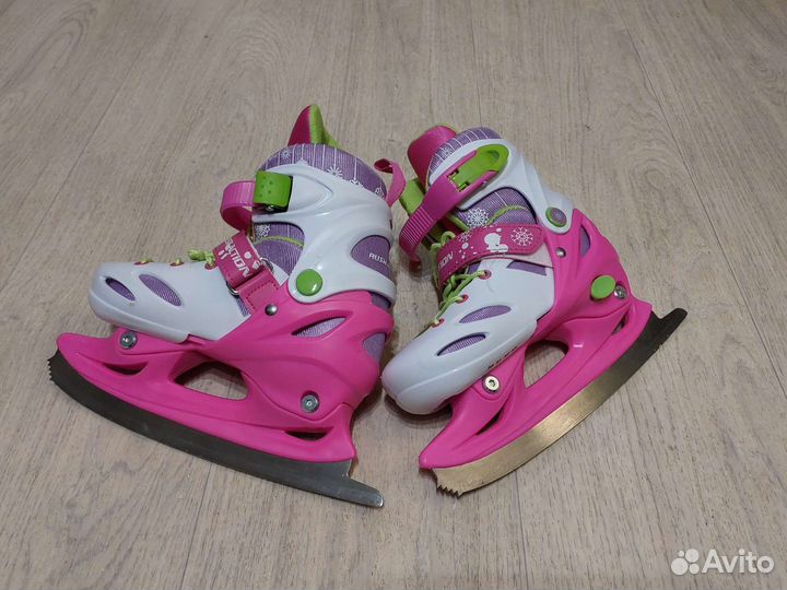 Детские раздвижные коньки 30-33р