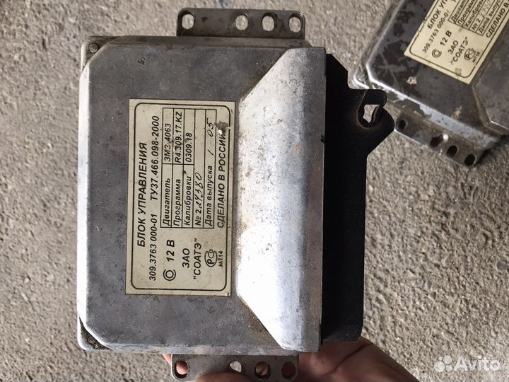 Блок управления на газель