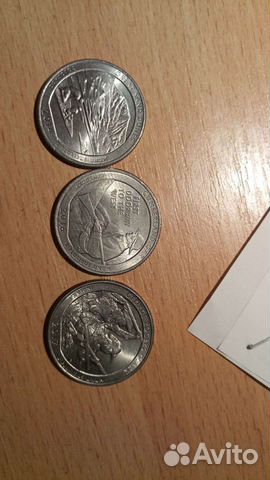 Четвертаки национальные парки