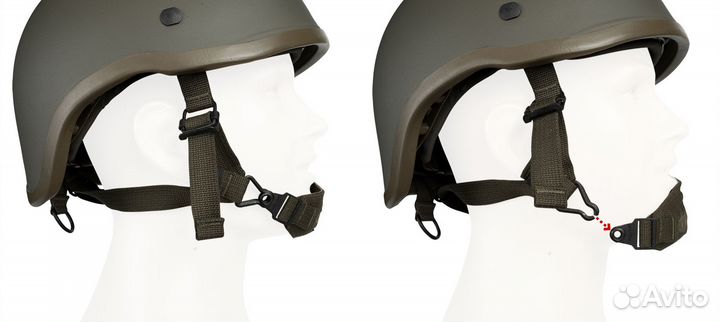 Schuberth Airborne 828 Tactical Cut Combat Helmet