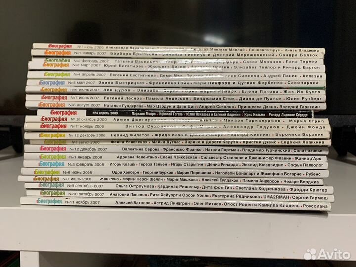 Журнал биография 2006 2007 2008 22шт
