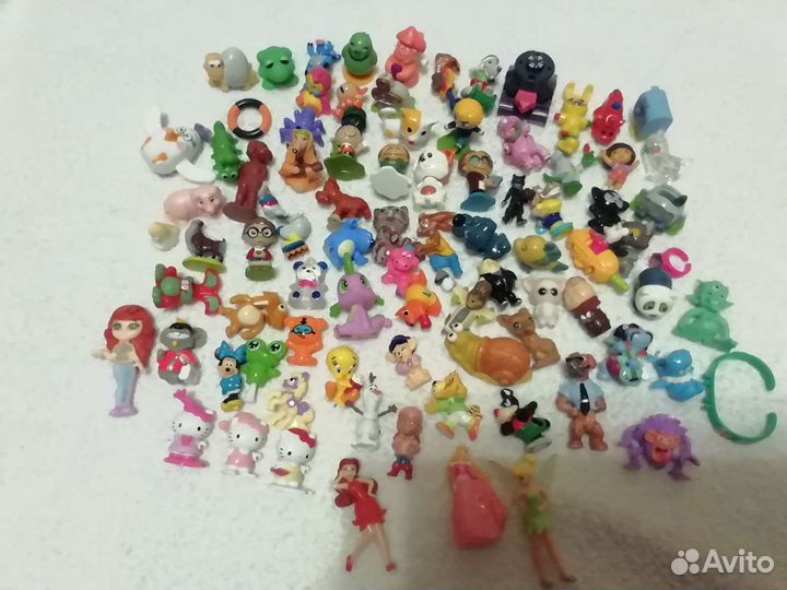 Игрушки из киндера - 90шт
