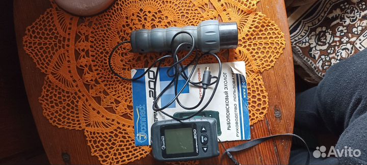 Портативный эхолот фишермен 200
