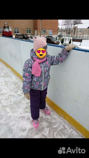 Зимний костюм на девочку