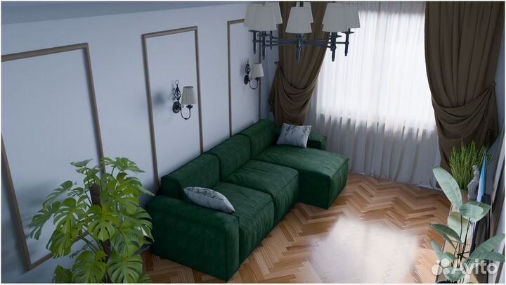 3D визуализация интерьера