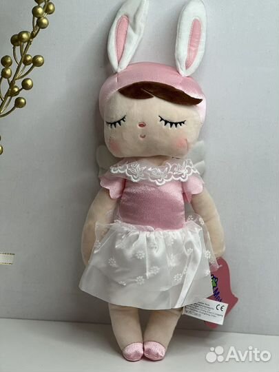 Игрушка сплюшка зайка