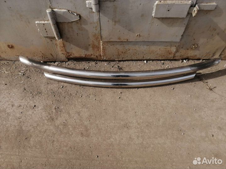 Защита переднего и заднего бампера touareg