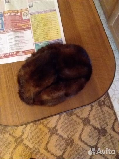 Норковая шапка