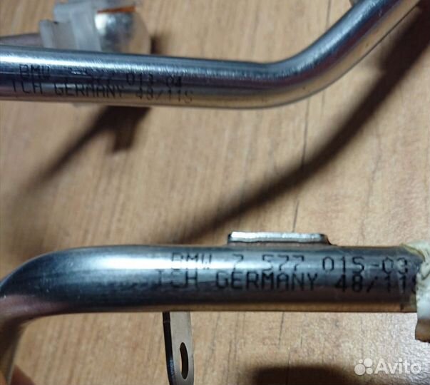 Трубки подачи и отвода ож турбины