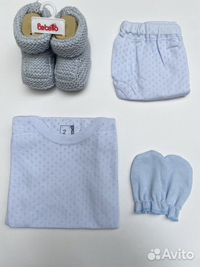 Комплект на выписку для мальчика