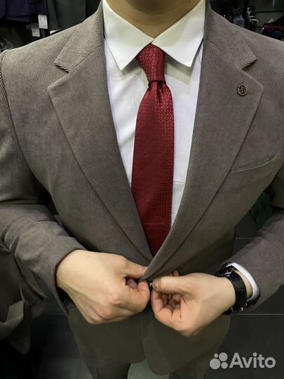 Вельветовый костюм мужской