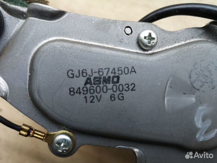 Моторчик задний для Mazda 6 GG 2002-2007