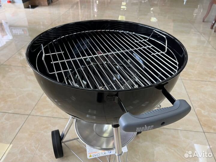 Угольный гриль weber classic kettle 47 см черный