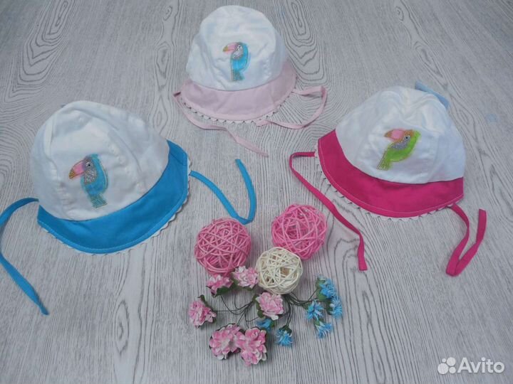 Панамки для девочек р.40-44