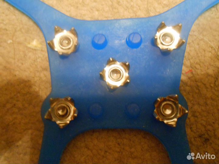 Ледоходы новые Голубые 5 звезд с реальными шипами