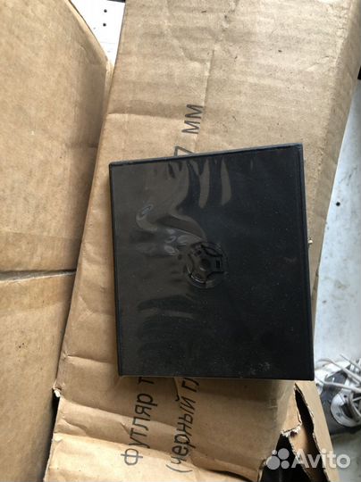 Футляр для DVD 7мм тонкий черный half