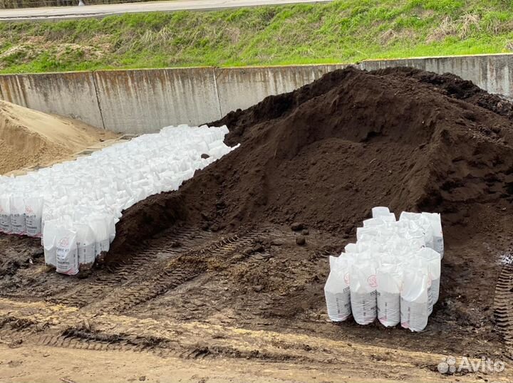 Навоз перегной в мешках