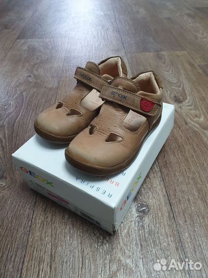 Кожаные сандали geox 25 размер