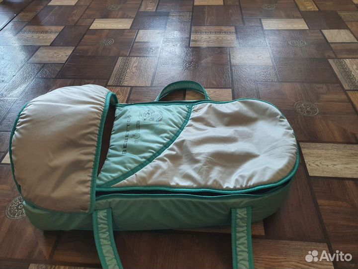 Сумка переноска для детей с жёстким дном