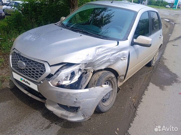 Datsun on-DO 1.6 МТ, 2018, битый, 76 000 км