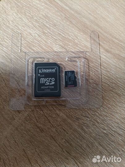 Карта памяти MicroSD Kingston 128 gb