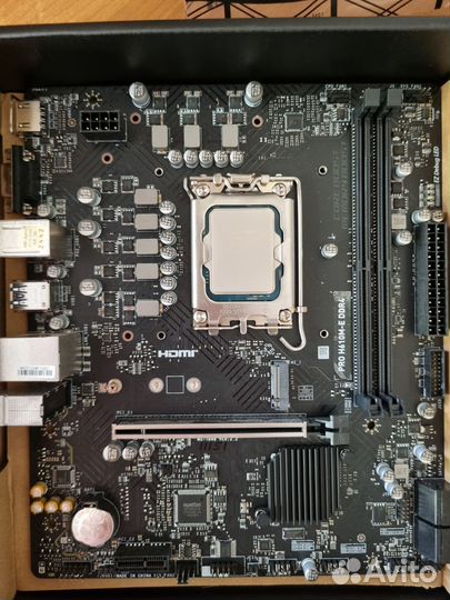 I3 12100f+pro h610m-e ddr4 msi