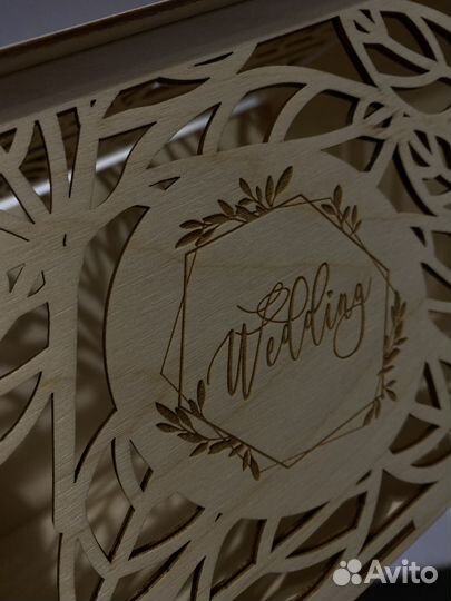 Сундучок свадебный для денег(казна)