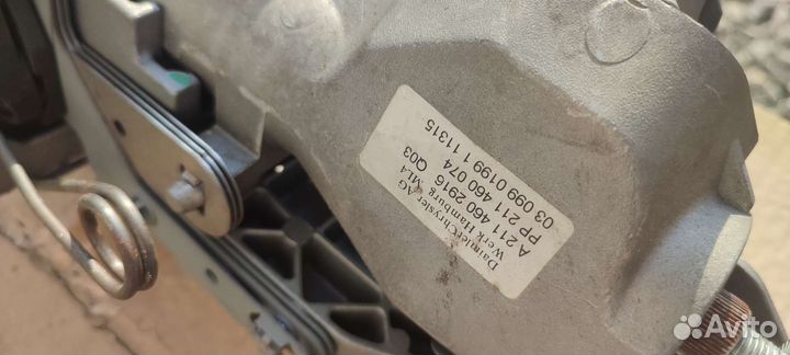 Мерседес W 211рулевая колонка