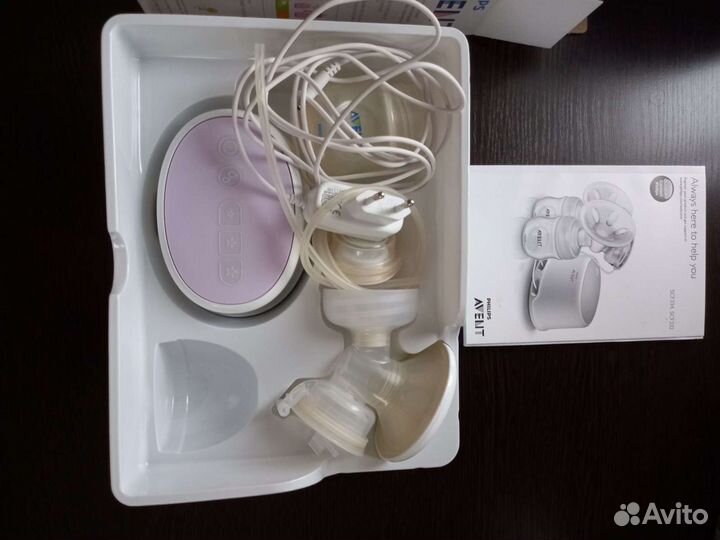 Молокоотсос avent электрический