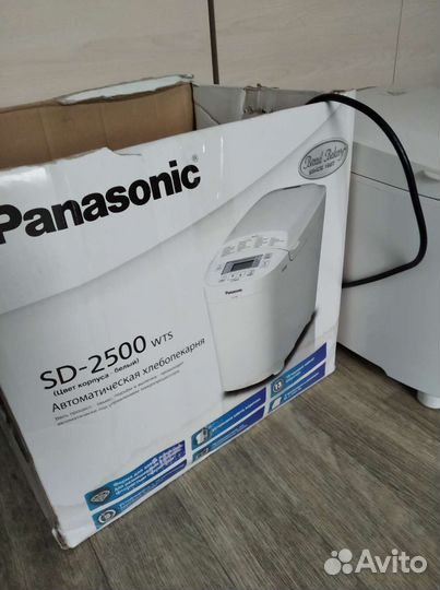 Хлебопечка panasonic новая