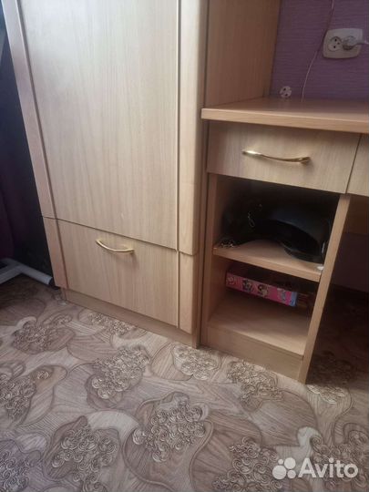 Компьютерный стол со шкафом бу