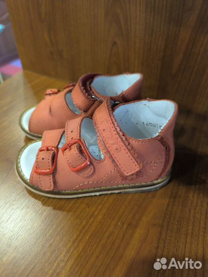 Сандалии для девочки 21 размер тотто