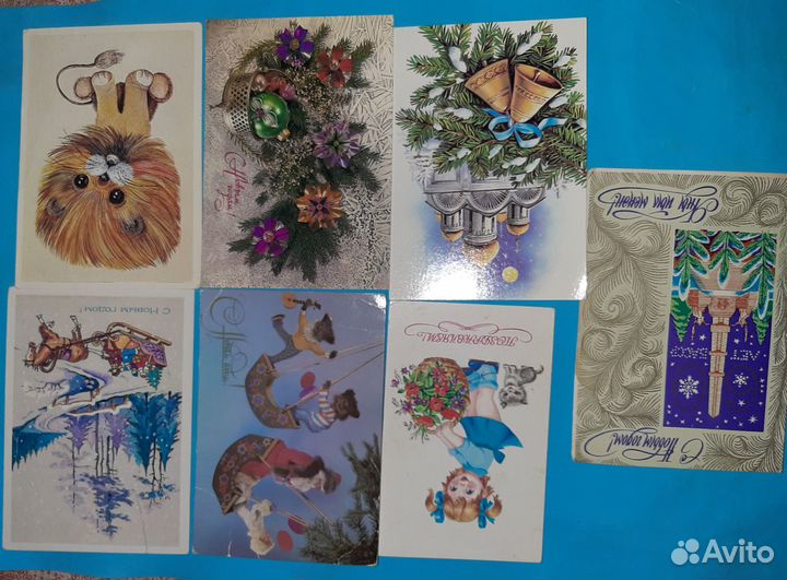 Чистые открытки ссср,набор,коллекция