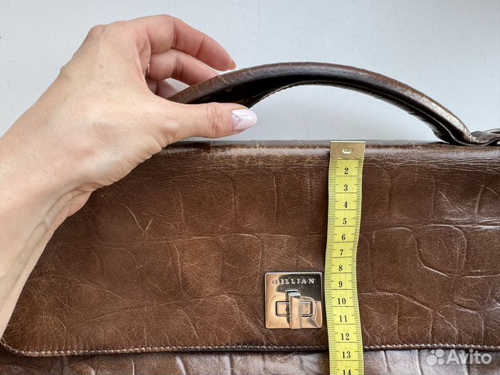 Женский кожаный портфель