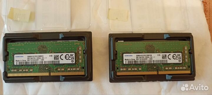 Оперативная память sodimm DDR4 16GB 2x8GB